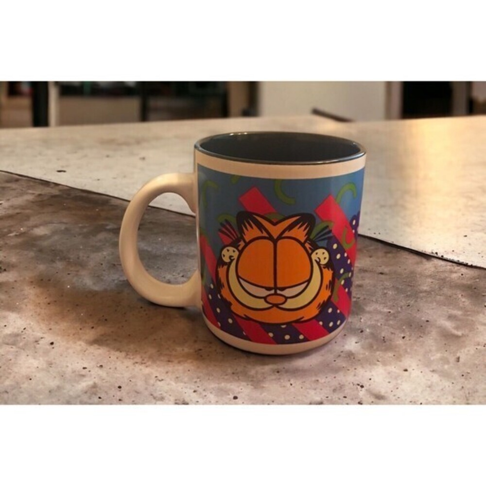 CTI VINTAGE GARFIELD‎ CERAMIC COFFEE MUG With A BIG SMILING FACE